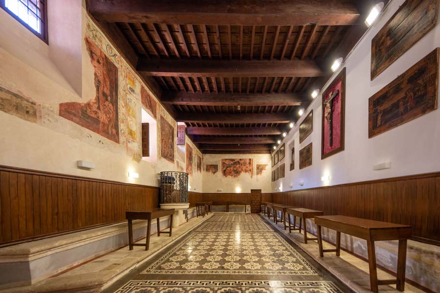 Las pinturas del refectorio del Convento de las Puras en Almería