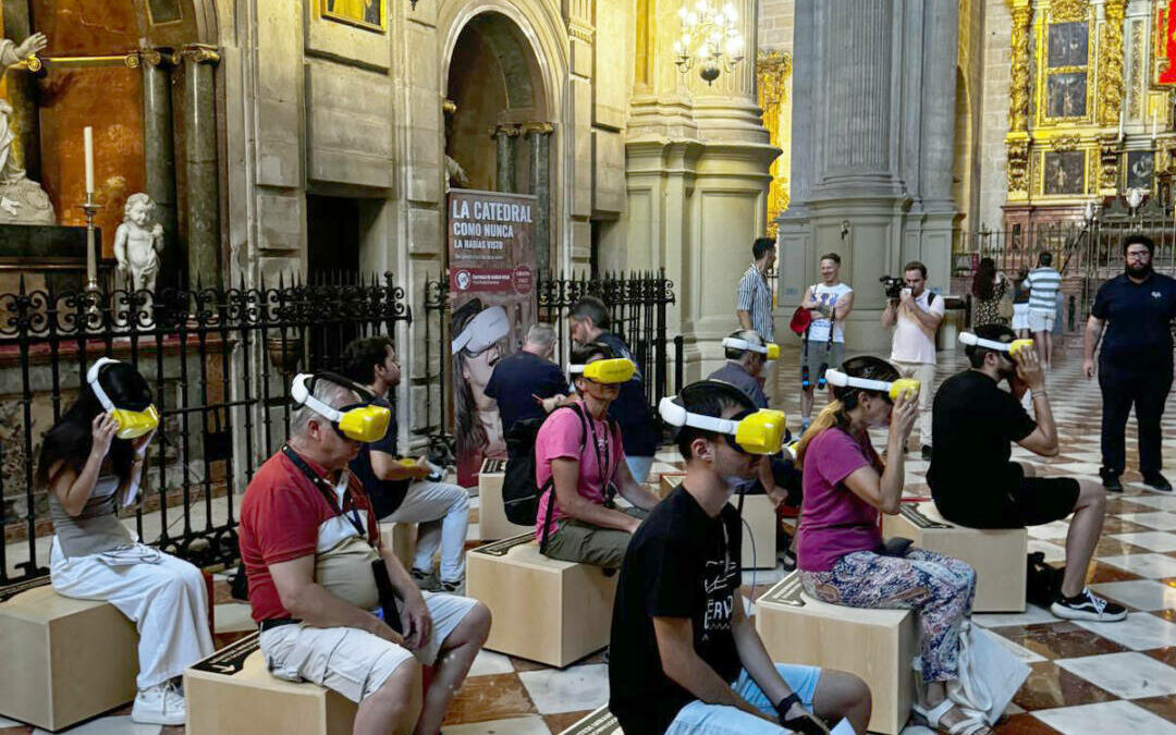 La nueva experiencia inmersiva de la catedral de Málaga es ya una realidad